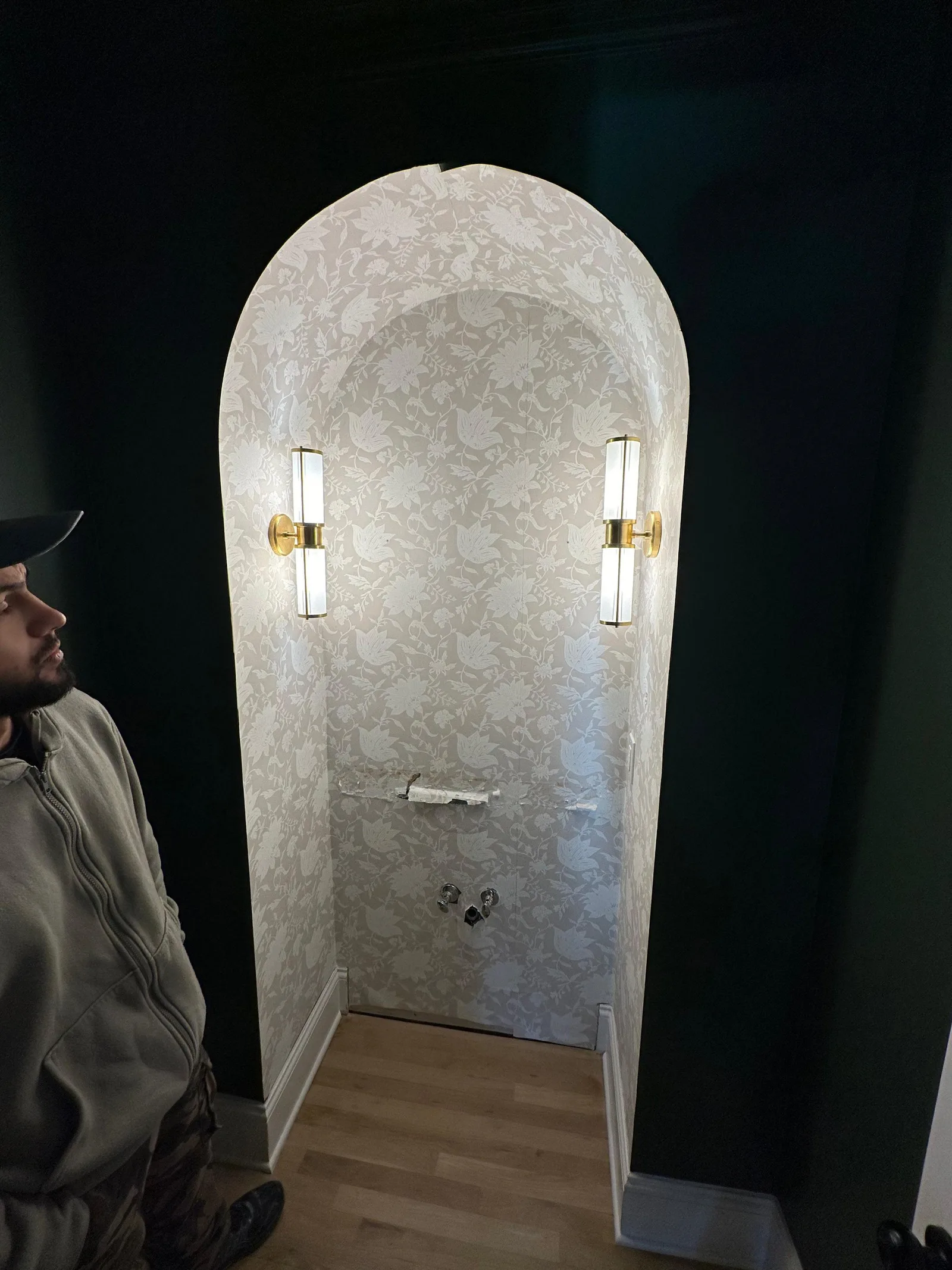 Wallpaper installation in Magnolia Seattle